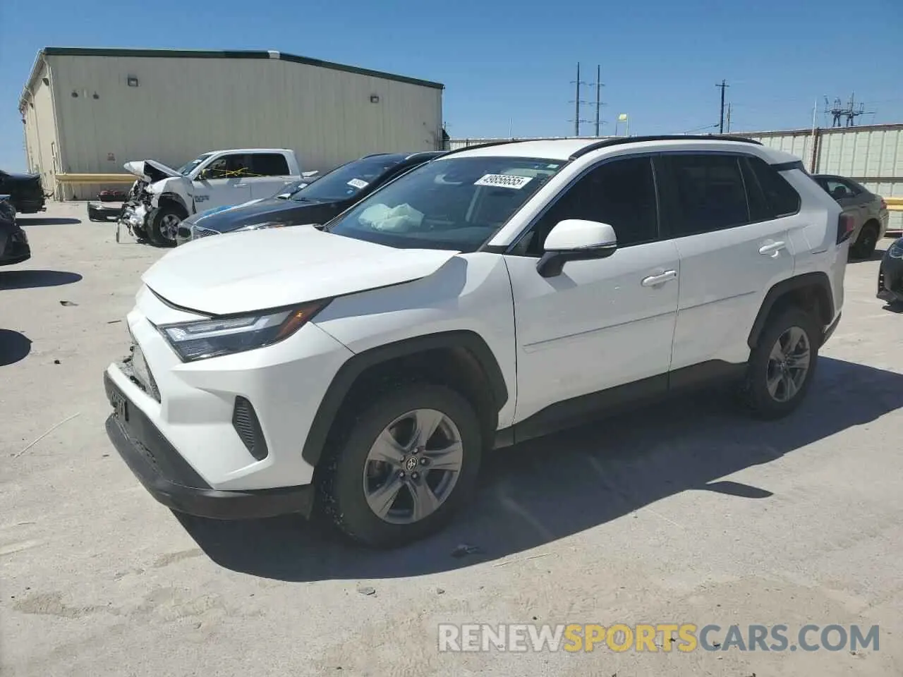 1 Photograph of a damaged car 2T3P1RFV0NC274807 TOYOTA RAV4 2022