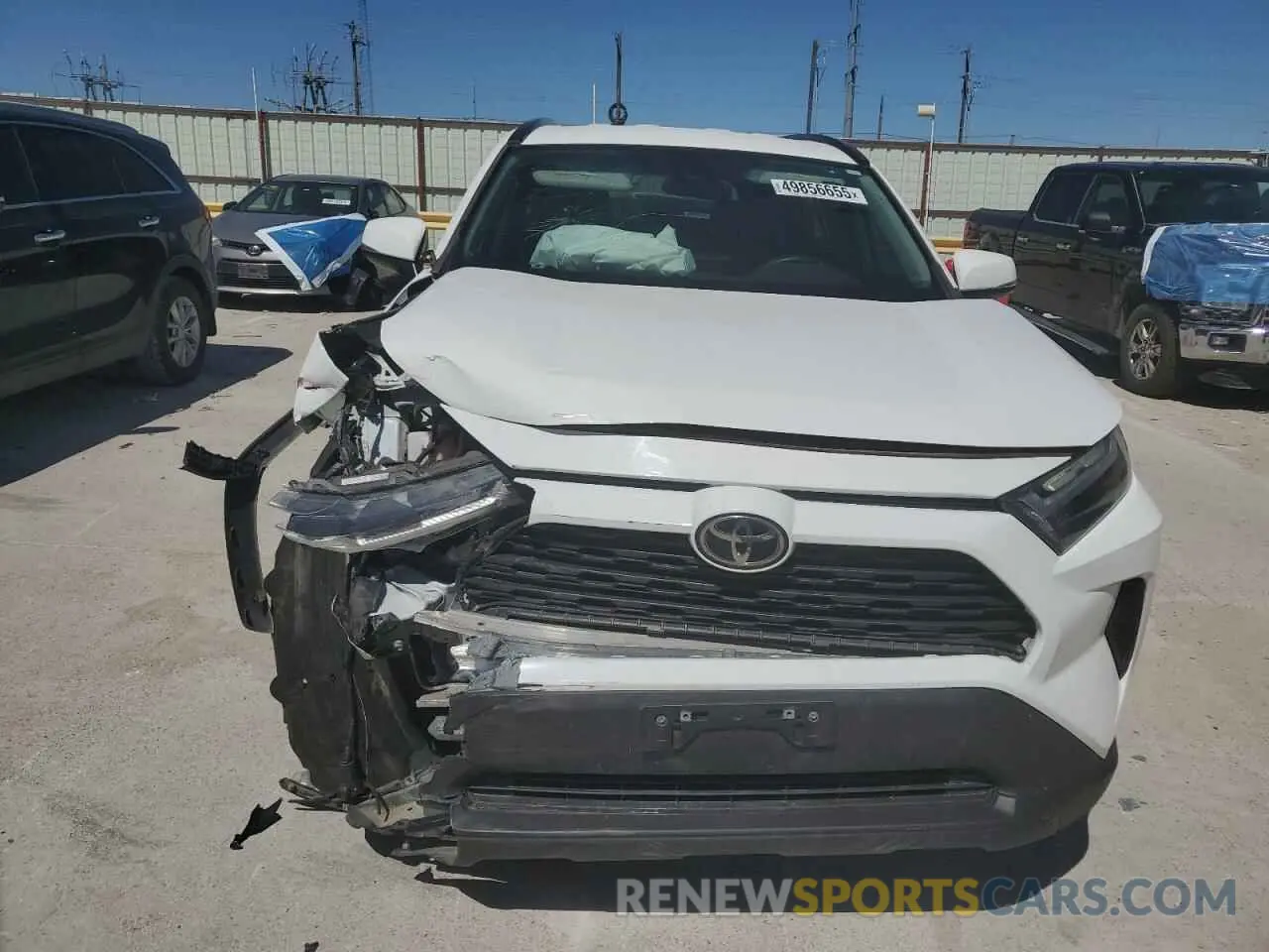 5 Photograph of a damaged car 2T3P1RFV0NC274807 TOYOTA RAV4 2022