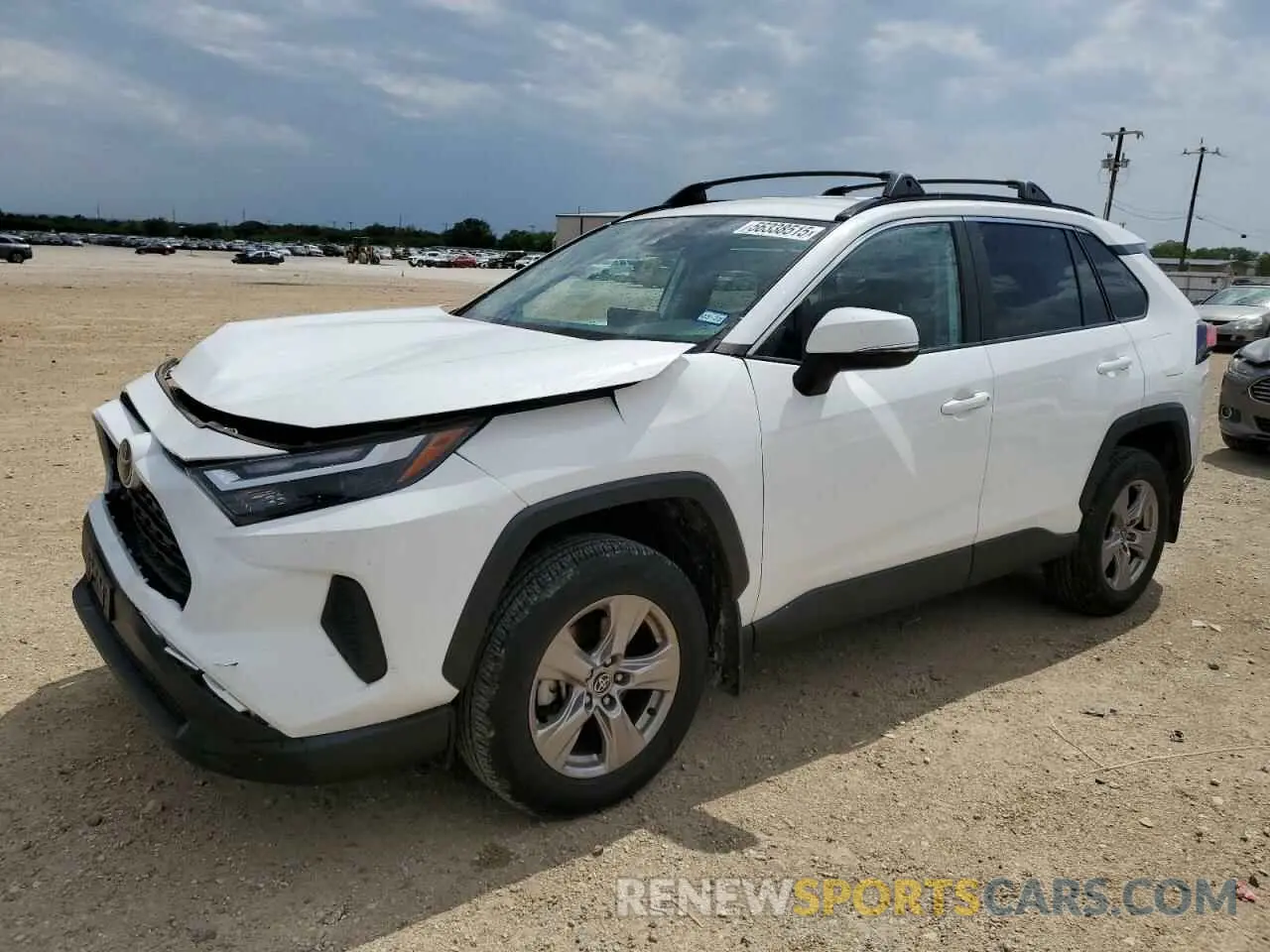 1 Photograph of a damaged car 2T3P1RFV0NC300127 TOYOTA RAV4 2022
