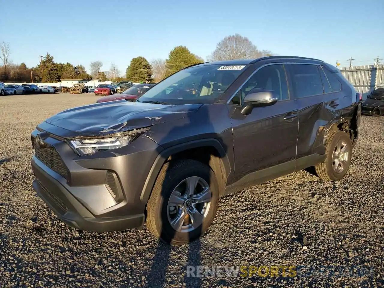 1 Photograph of a damaged car 2T3P1RFV0NW296451 TOYOTA RAV4 2022