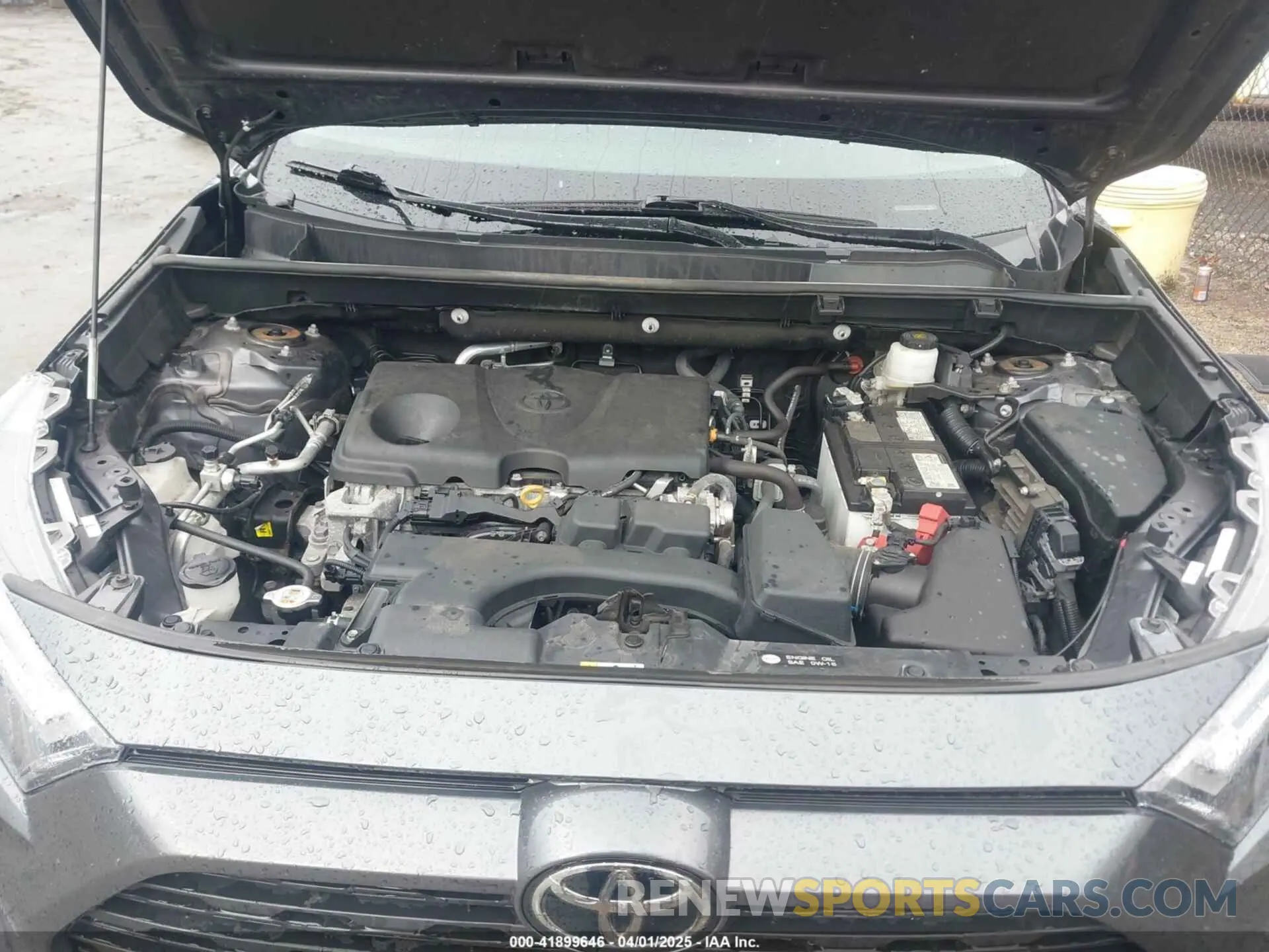 10 Photograph of a damaged car 2T3P1RFV0NW298295 TOYOTA RAV4 2022
