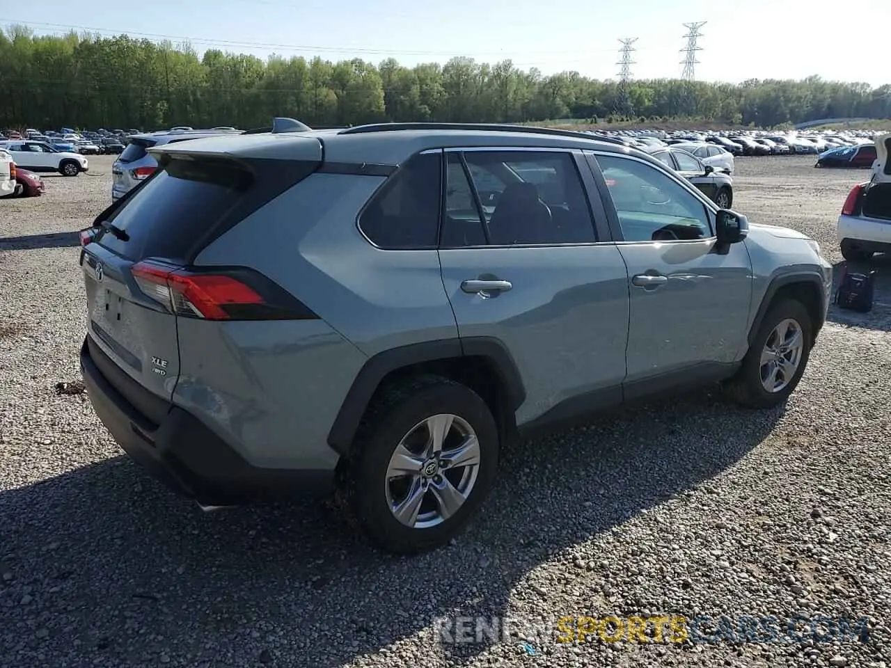 3 Photograph of a damaged car 2T3P1RFV0NW322269 TOYOTA RAV4 2022