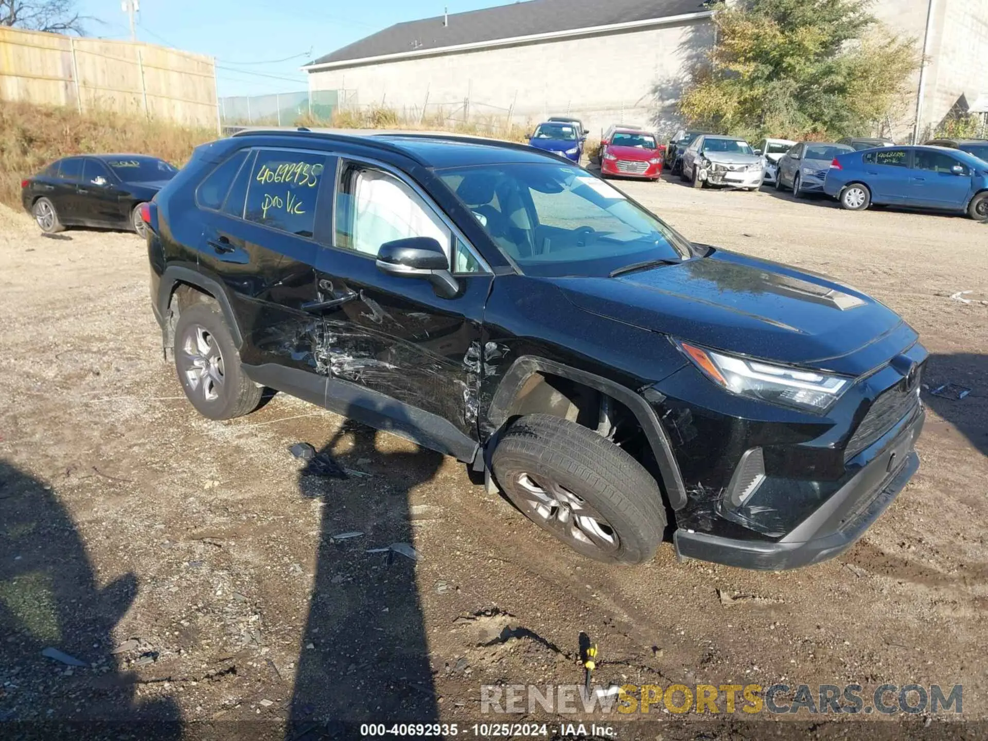 1 Photograph of a damaged car 2T3P1RFV0NW324443 TOYOTA RAV4 2022