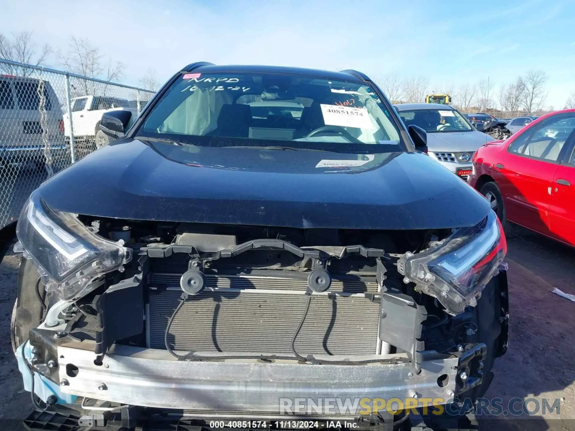13 Photograph of a damaged car 2T3P1RFV1NC271219 TOYOTA RAV4 2022