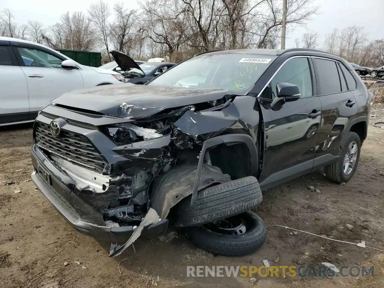 1 Photograph of a damaged car 2T3P1RFV1NC273374 TOYOTA RAV4 2022