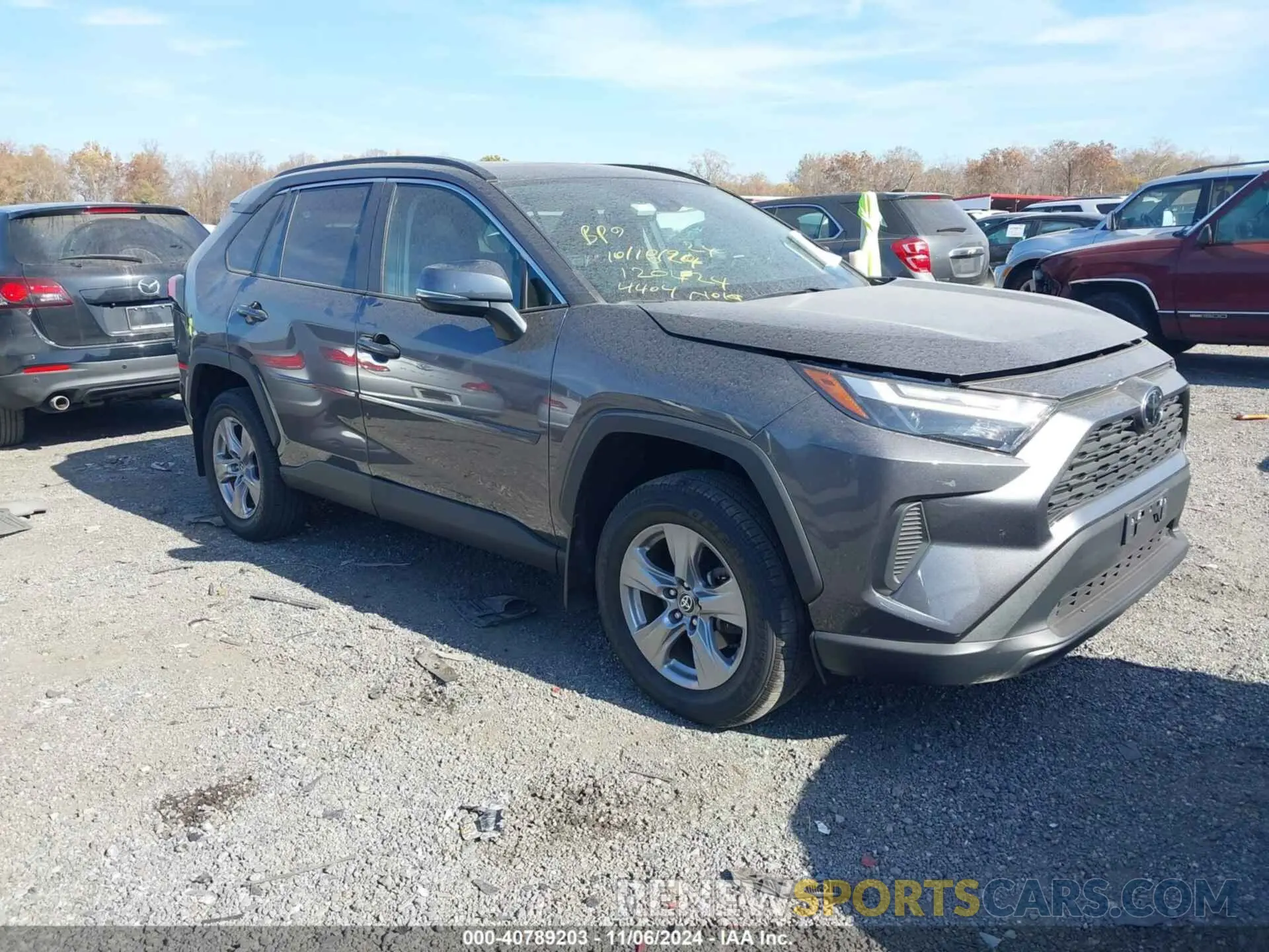1 Photograph of a damaged car 2T3P1RFV1NC294404 TOYOTA RAV4 2022