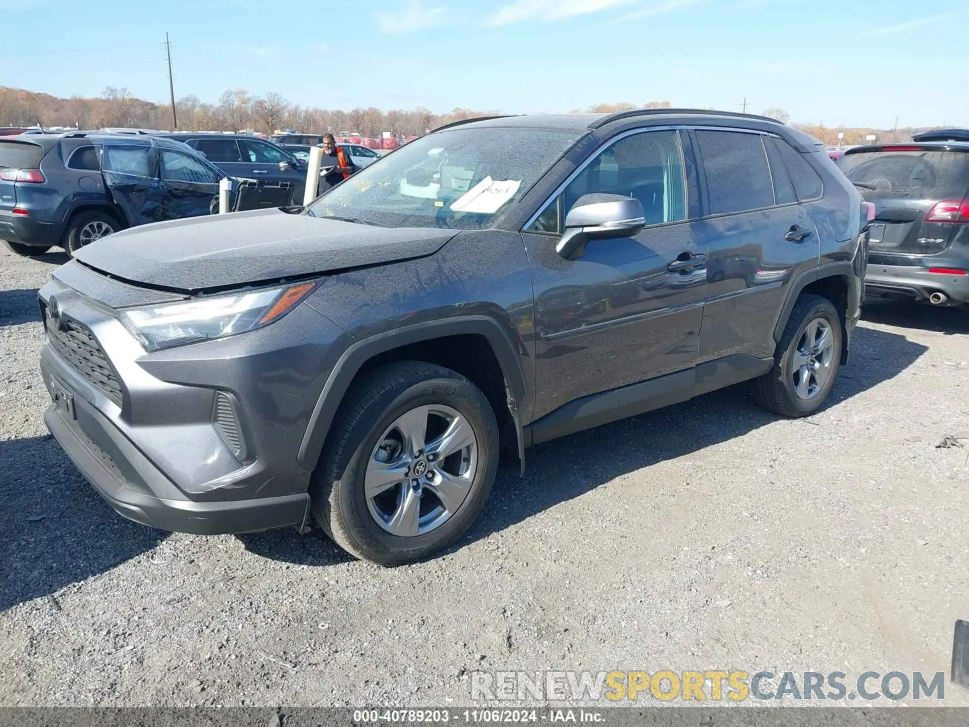 2 Photograph of a damaged car 2T3P1RFV1NC294404 TOYOTA RAV4 2022