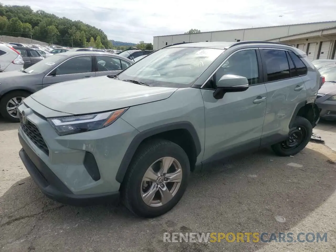 1 Photograph of a damaged car 2T3P1RFV1NW270005 TOYOTA RAV4 2022