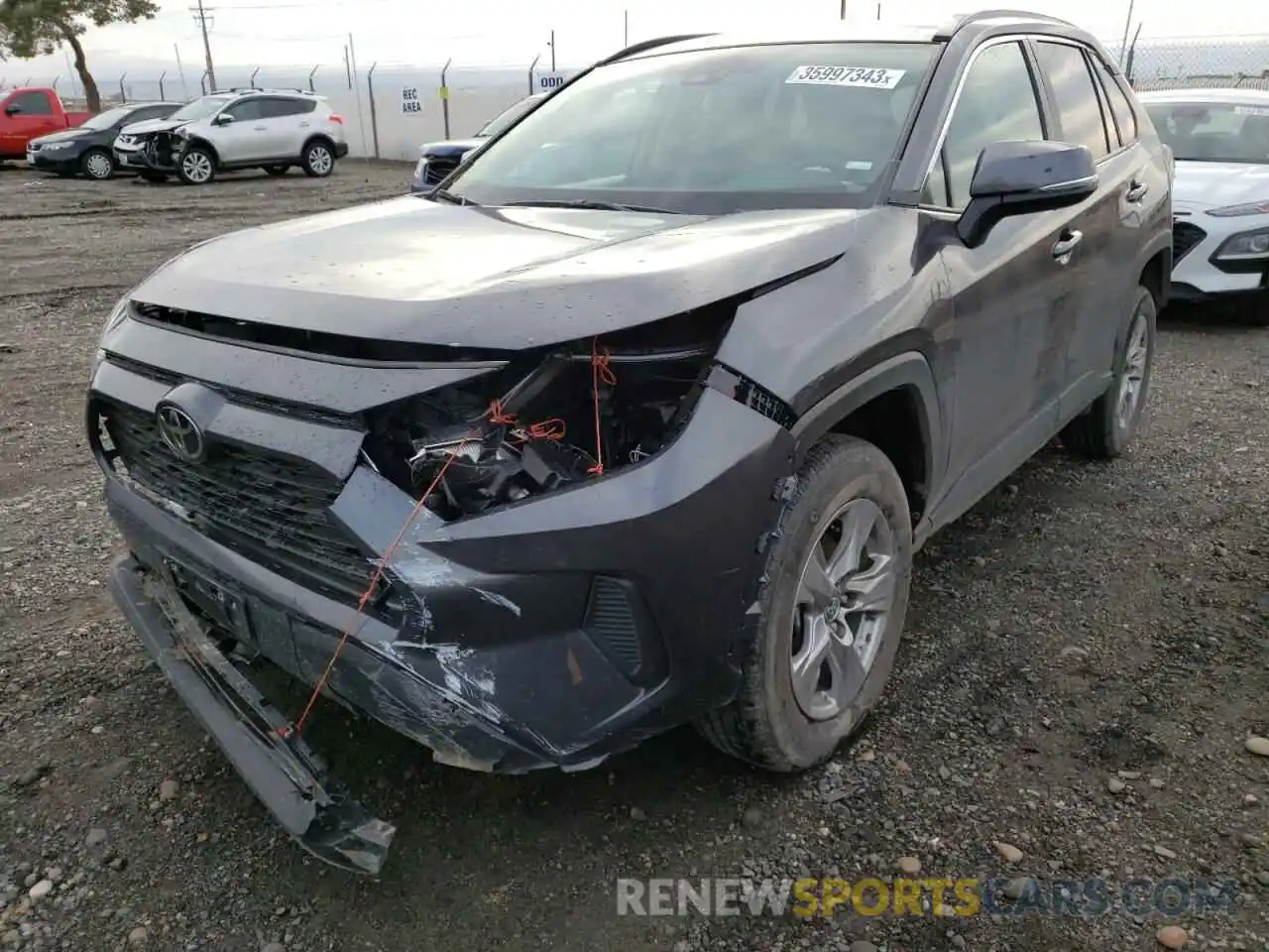 1 Photograph of a damaged car 2T3P1RFV1NW283918 TOYOTA RAV4 2022