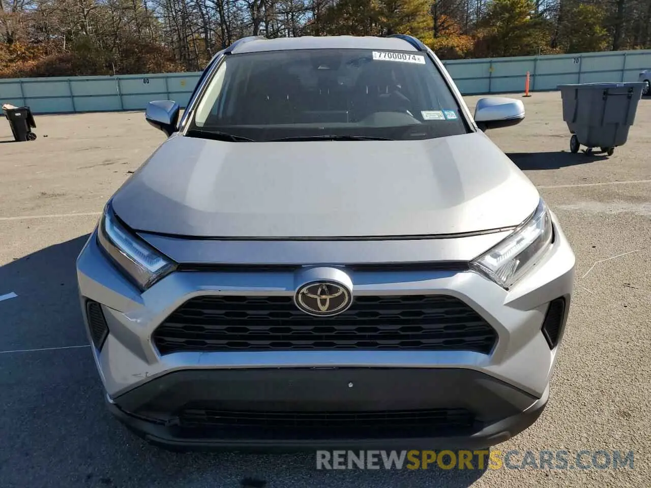 5 Photograph of a damaged car 2T3P1RFV1NW284437 TOYOTA RAV4 2022