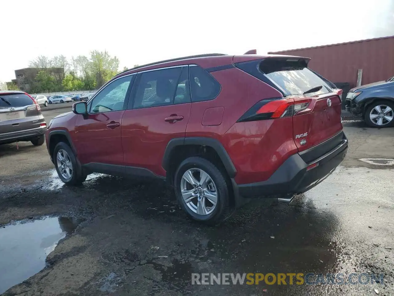 2 Photograph of a damaged car 2T3P1RFV1NW292201 TOYOTA RAV4 2022