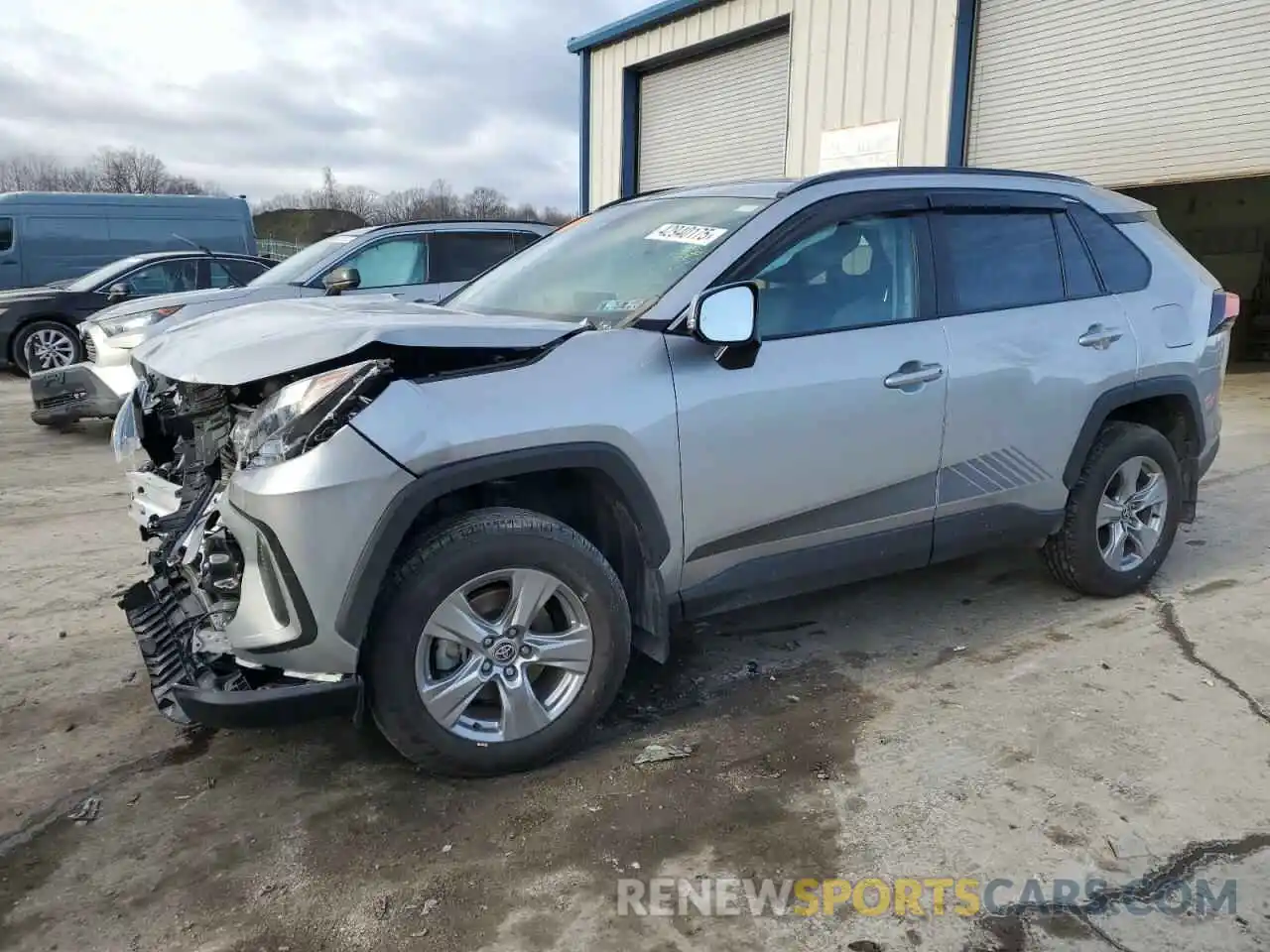 1 Photograph of a damaged car 2T3P1RFV1NW304590 TOYOTA RAV4 2022