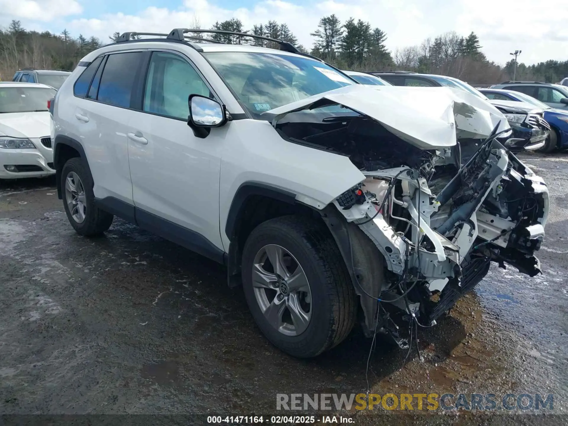 1 Photograph of a damaged car 2T3P1RFV1NW325228 TOYOTA RAV4 2022