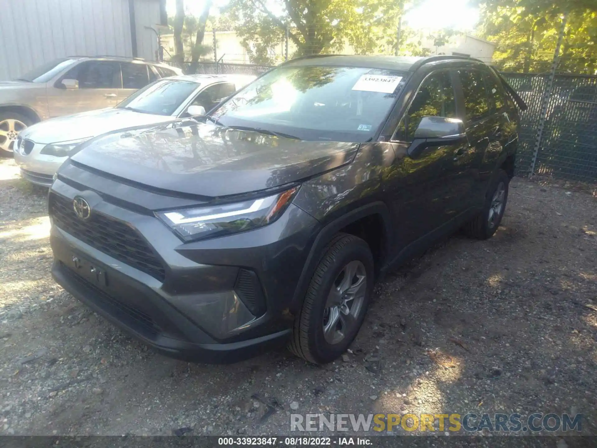 2 Photograph of a damaged car 2T3P1RFV2NC273223 TOYOTA RAV4 2022