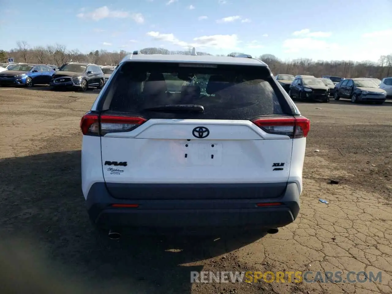 6 Photograph of a damaged car 2T3P1RFV2NC274355 TOYOTA RAV4 2022