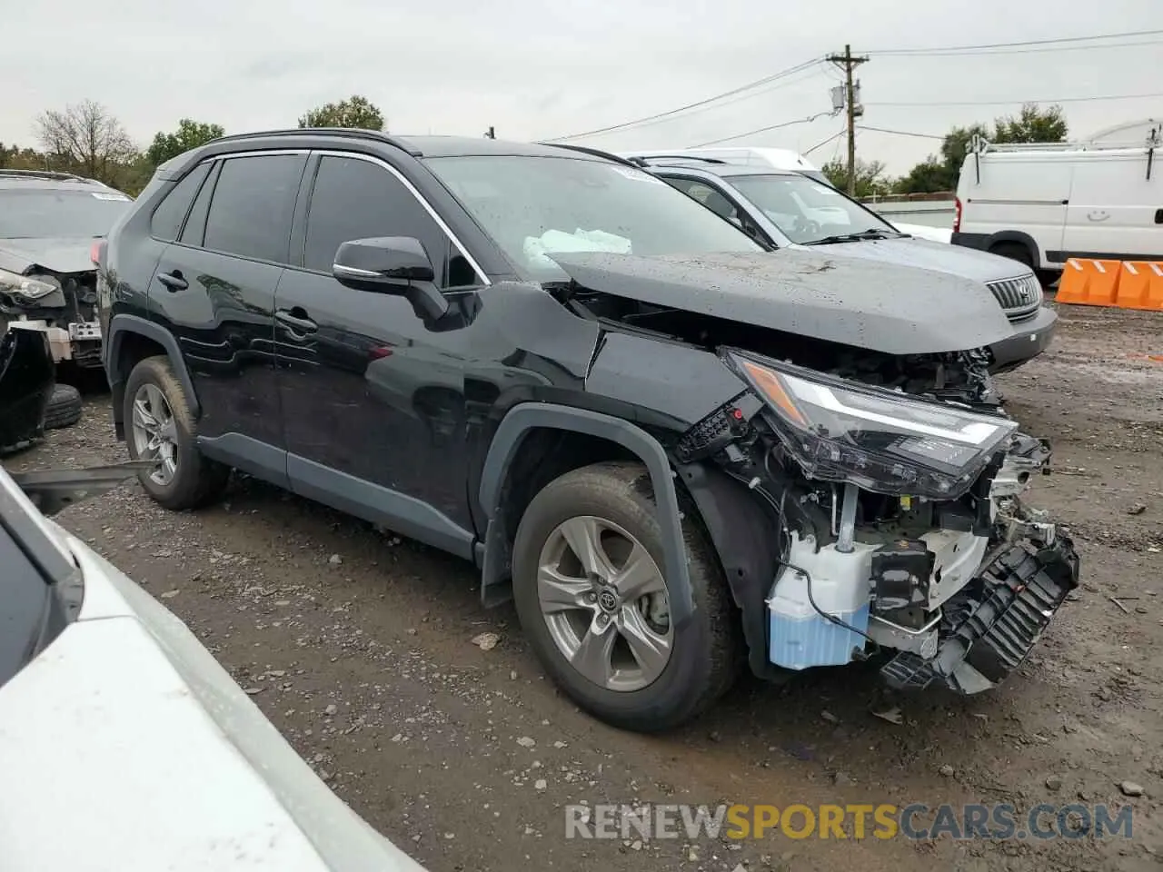 4 Photograph of a damaged car 2T3P1RFV2NC302106 TOYOTA RAV4 2022