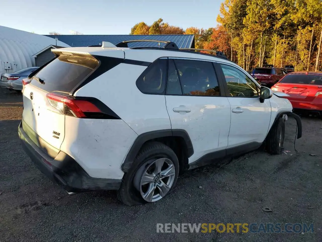 3 Photograph of a damaged car 2T3P1RFV2NC321030 TOYOTA RAV4 2022