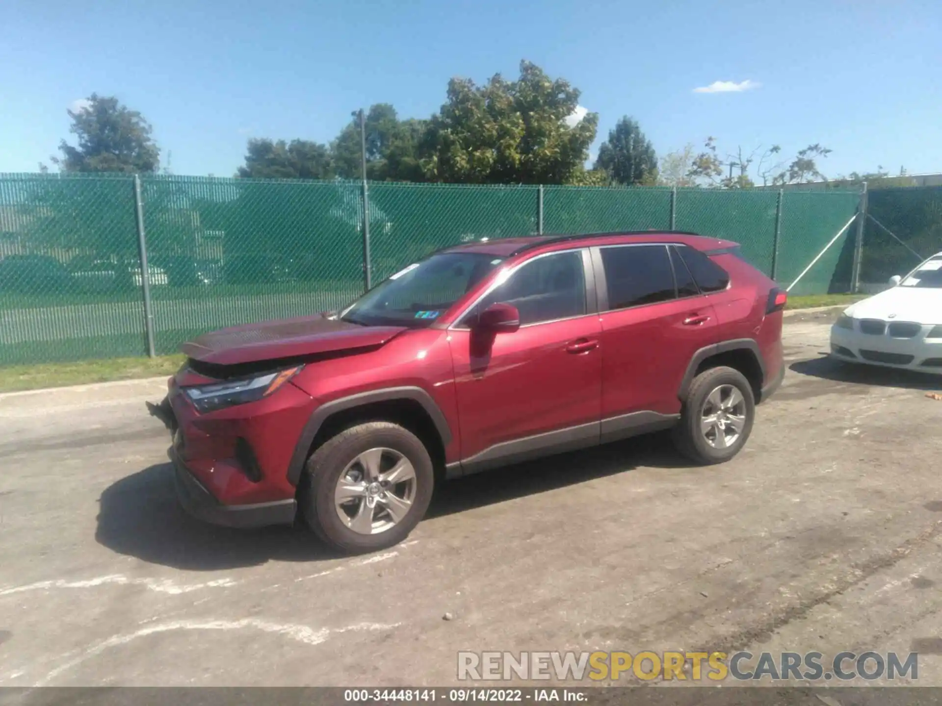 2 Photograph of a damaged car 2T3P1RFV2NW271163 TOYOTA RAV4 2022