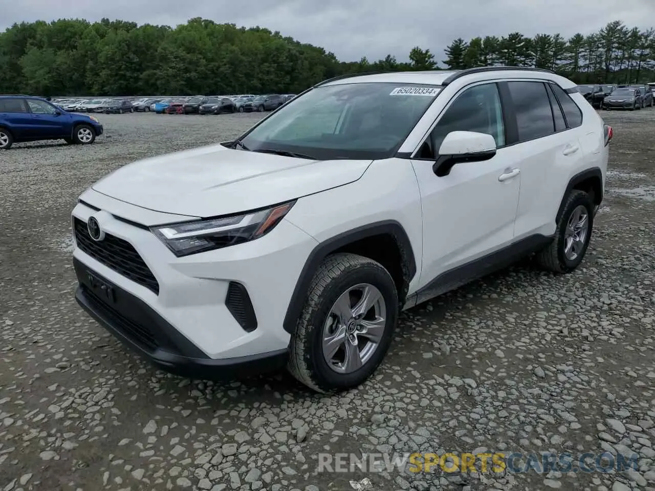 1 Photograph of a damaged car 2T3P1RFV2NW309216 TOYOTA RAV4 2022