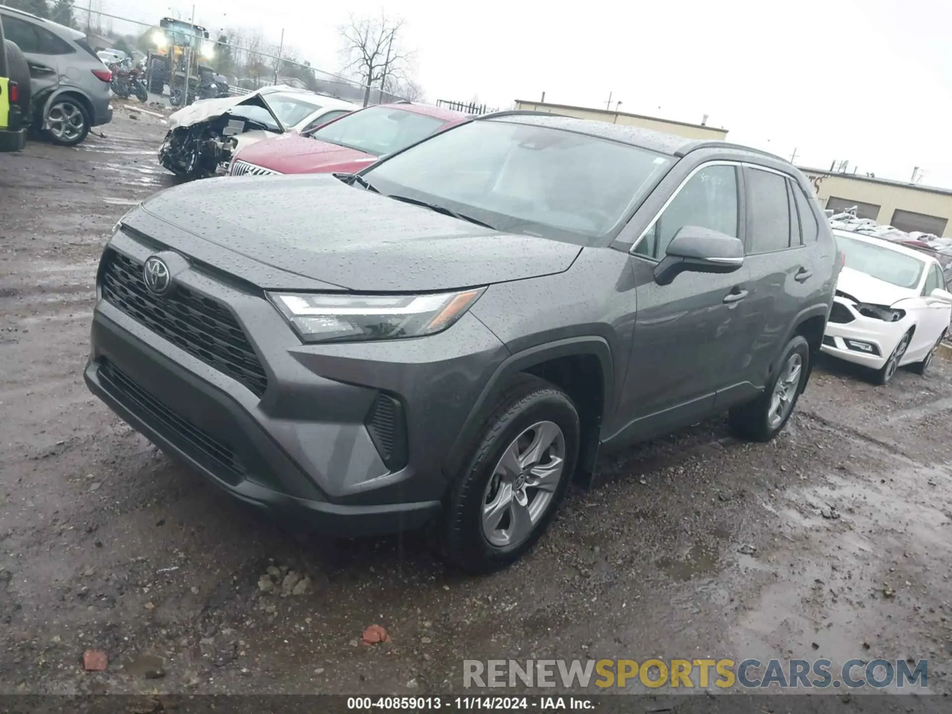 2 Photograph of a damaged car 2T3P1RFV3NC268046 TOYOTA RAV4 2022
