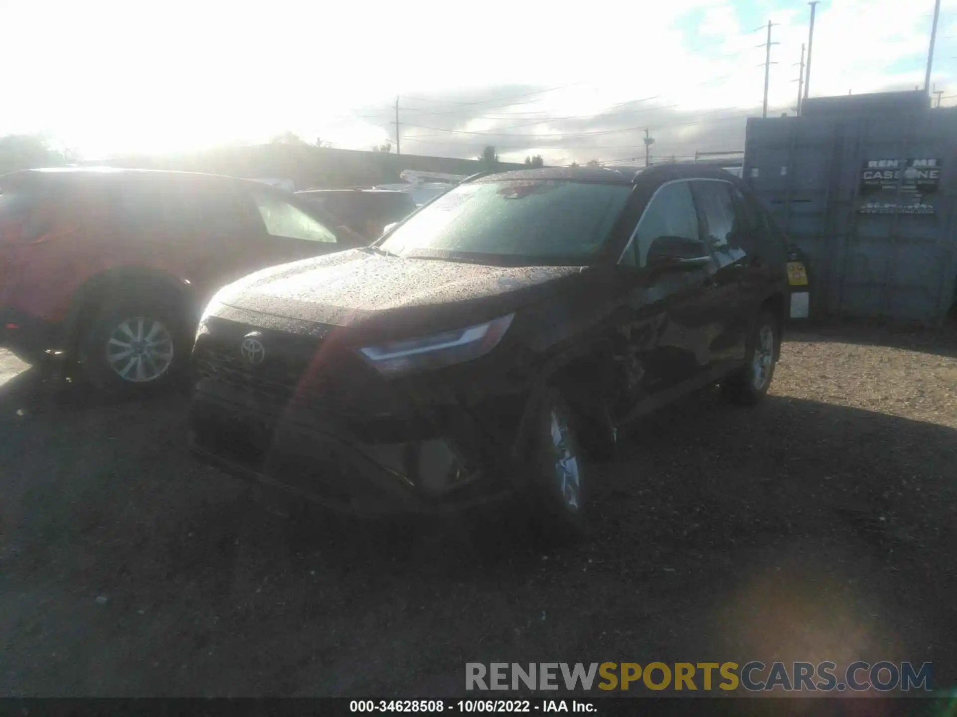 2 Photograph of a damaged car 2T3P1RFV3NC296686 TOYOTA RAV4 2022