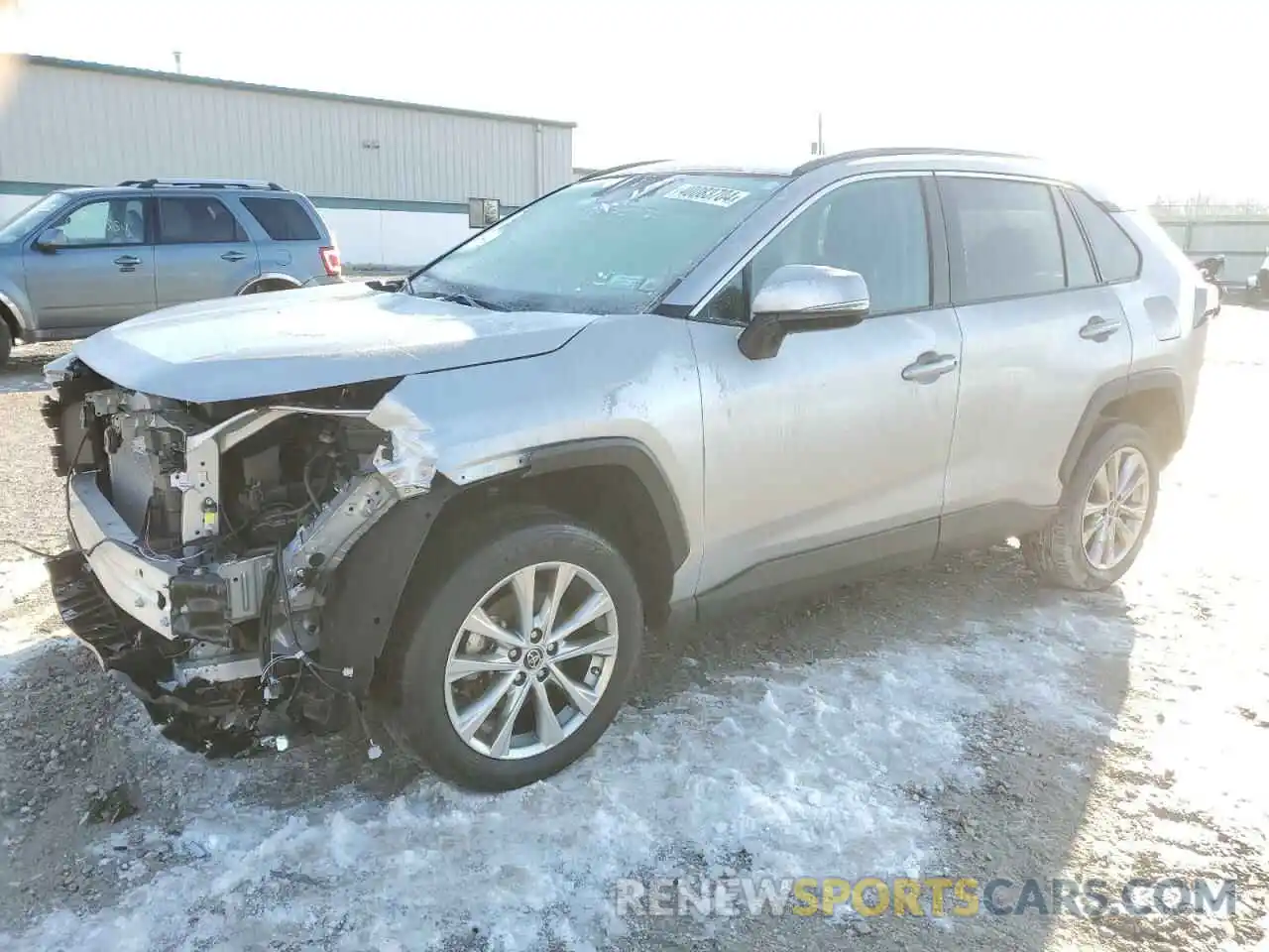 1 Photograph of a damaged car 2T3P1RFV3NC321439 TOYOTA RAV4 2022