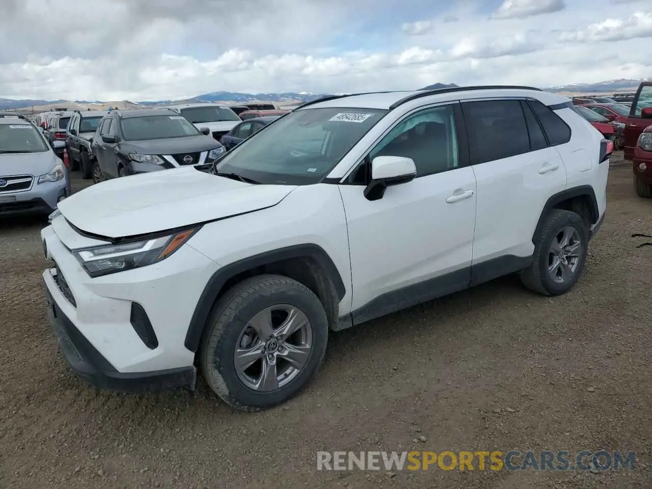 1 Photograph of a damaged car 2T3P1RFV3NW264237 TOYOTA RAV4 2022