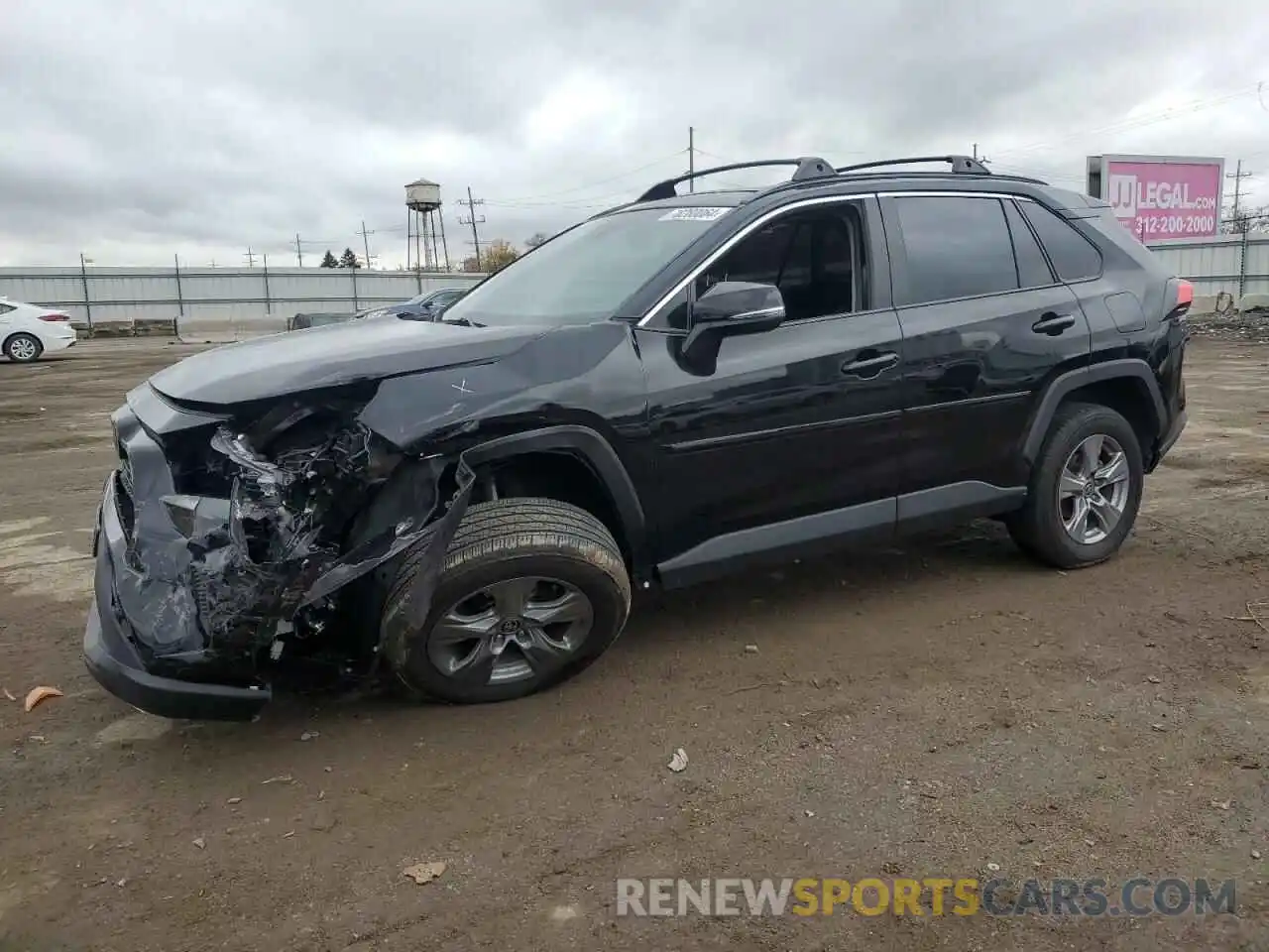 1 Photograph of a damaged car 2T3P1RFV3NW267669 TOYOTA RAV4 2022