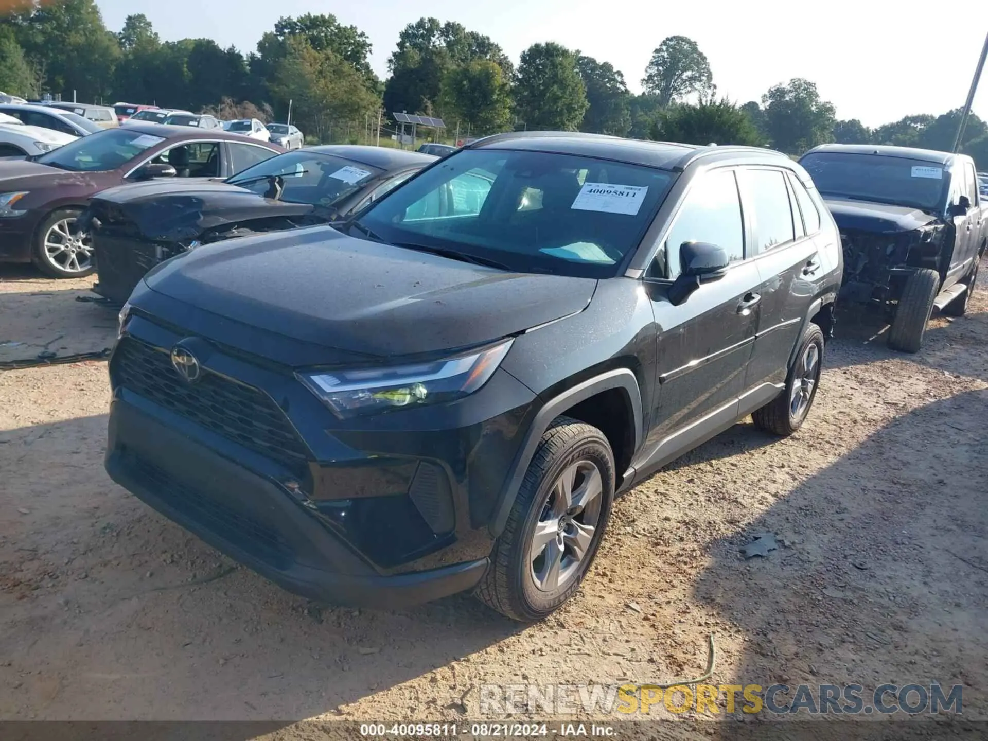 2 Photograph of a damaged car 2T3P1RFV3NW278848 TOYOTA RAV4 2022
