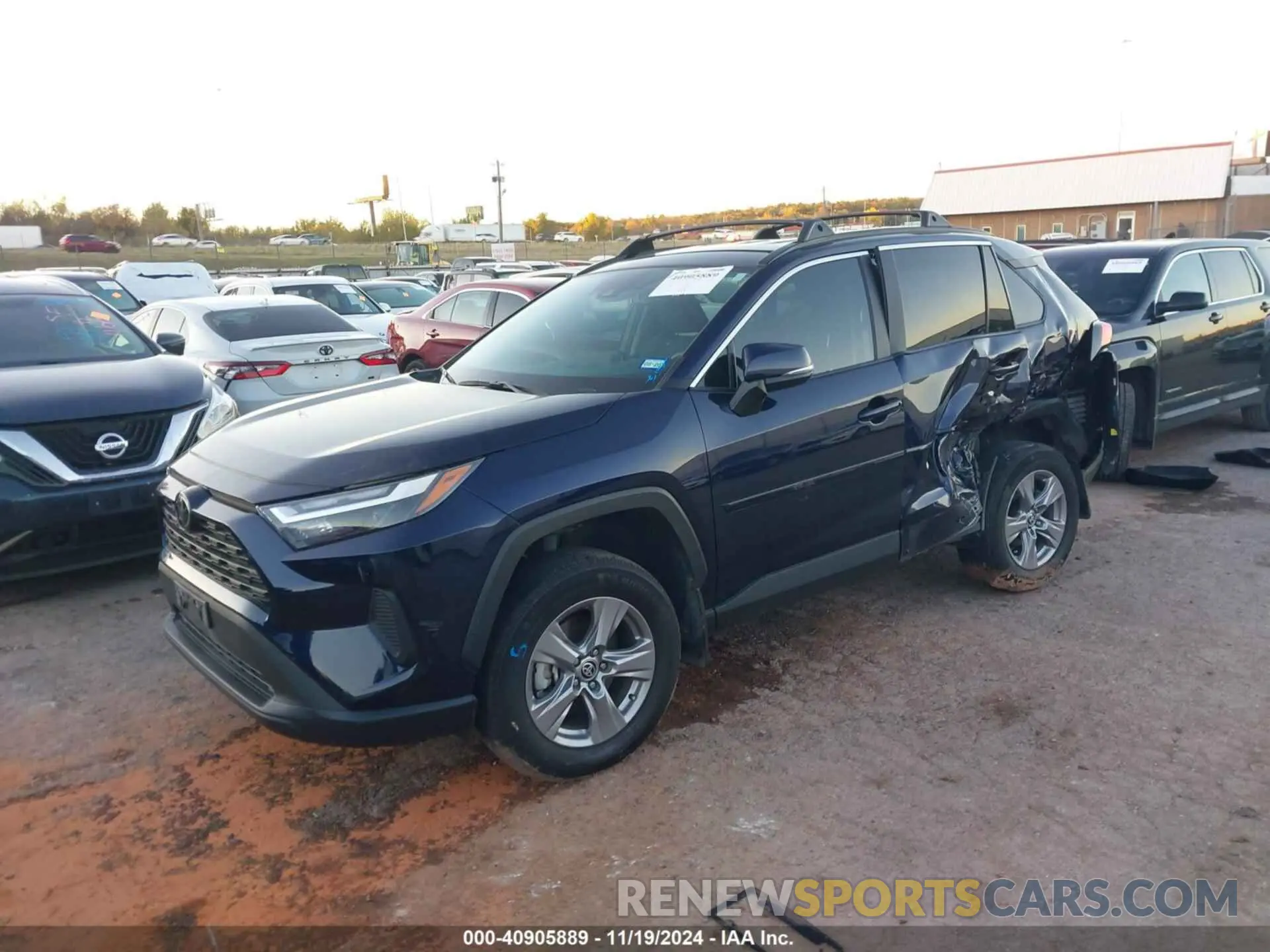 2 Photograph of a damaged car 2T3P1RFV3NW297741 TOYOTA RAV4 2022