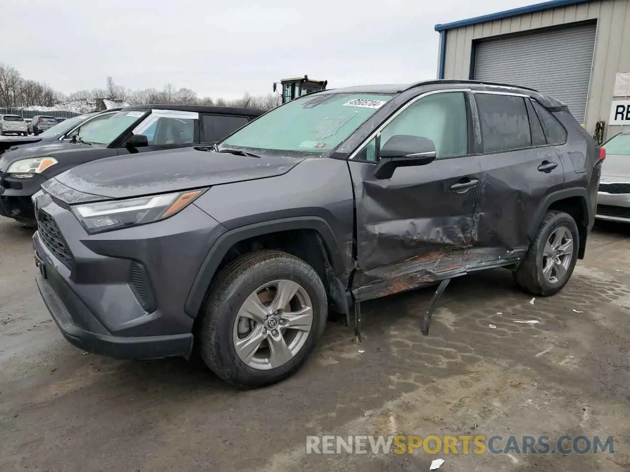 1 Photograph of a damaged car 2T3P1RFV4NC300860 TOYOTA RAV4 2022