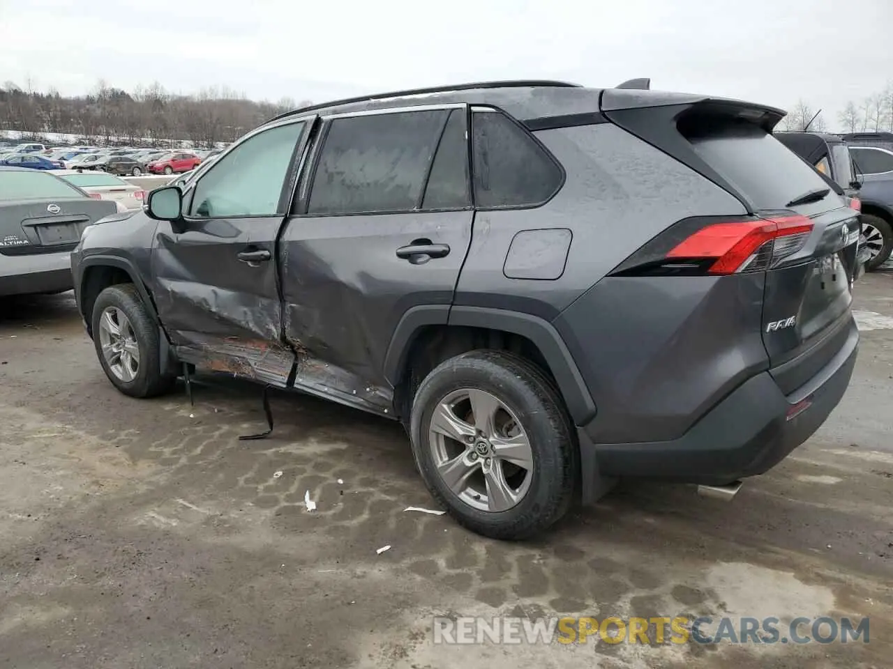 2 Photograph of a damaged car 2T3P1RFV4NC300860 TOYOTA RAV4 2022