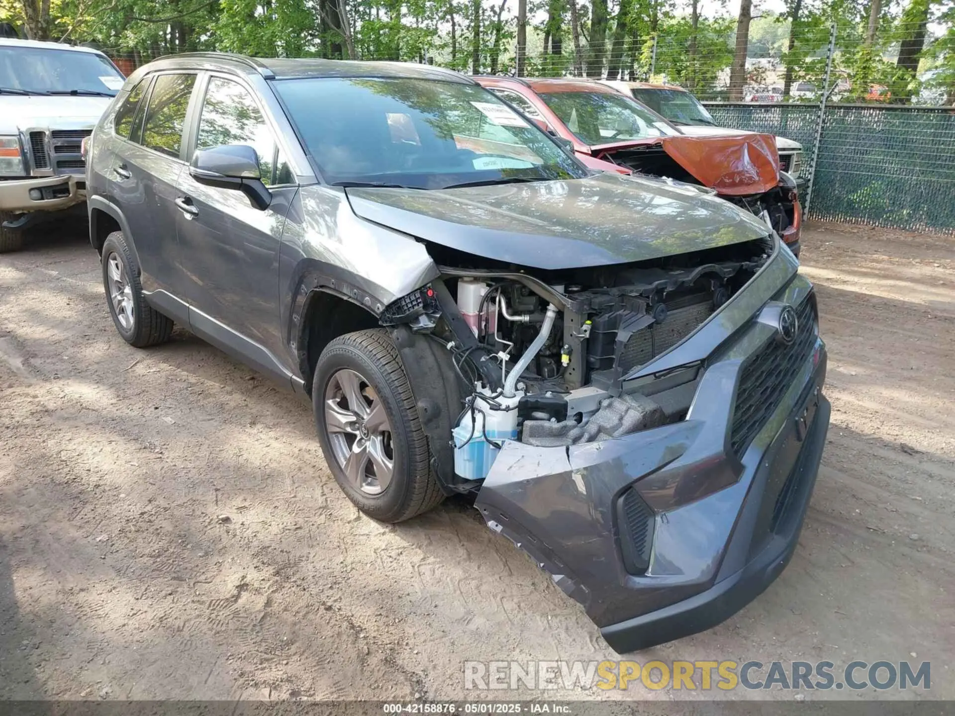 1 Photograph of a damaged car 2T3P1RFV4NW277532 TOYOTA RAV4 2022