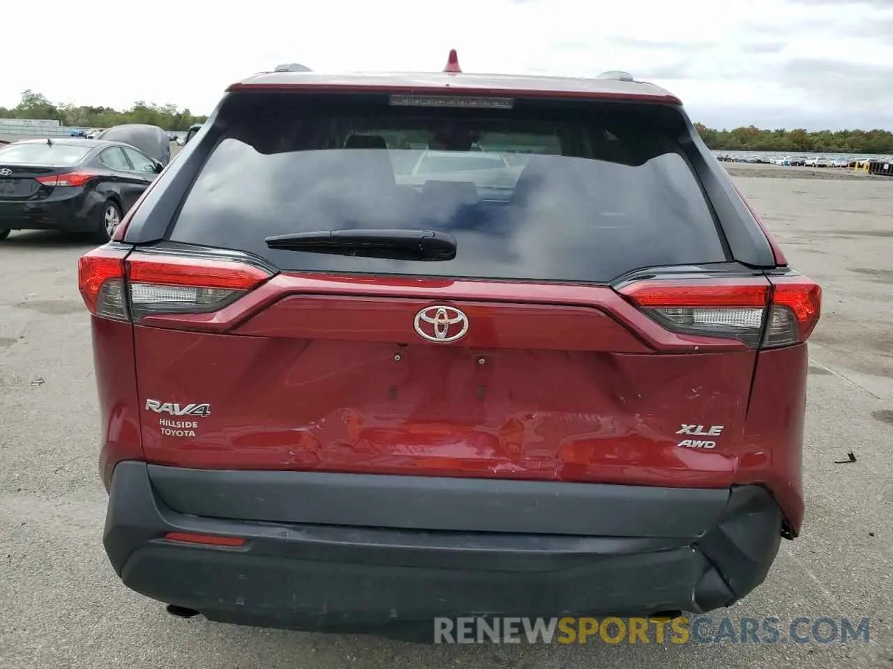 6 Photograph of a damaged car 2T3P1RFV4NW279975 TOYOTA RAV4 2022