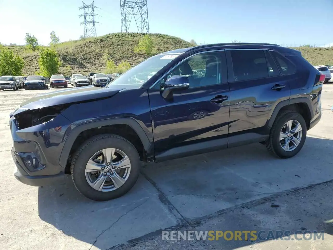 1 Photograph of a damaged car 2T3P1RFV4NW297912 TOYOTA RAV4 2022