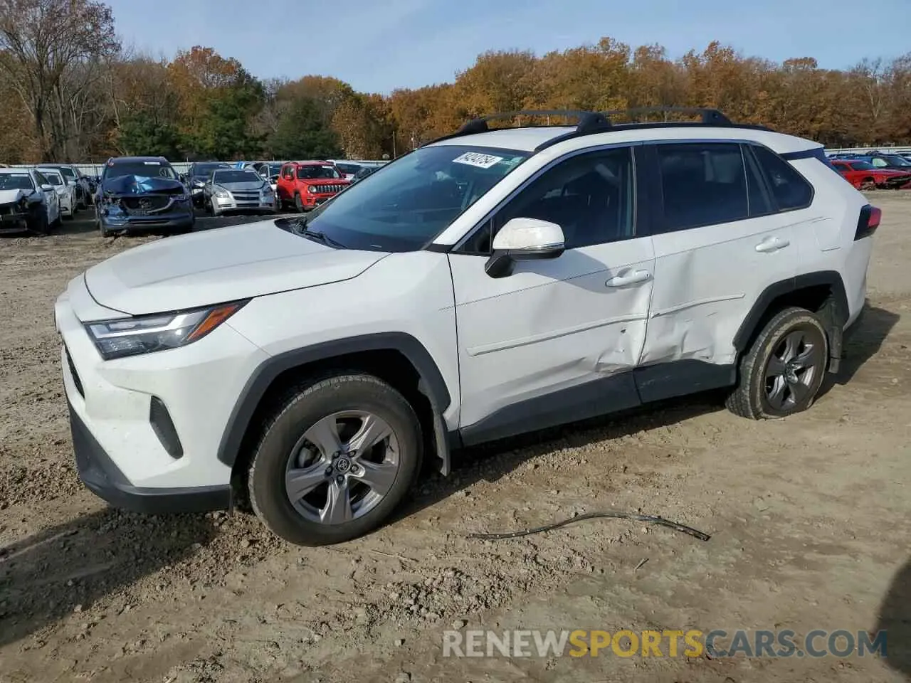 1 Photograph of a damaged car 2T3P1RFV4NW301067 TOYOTA RAV4 2022