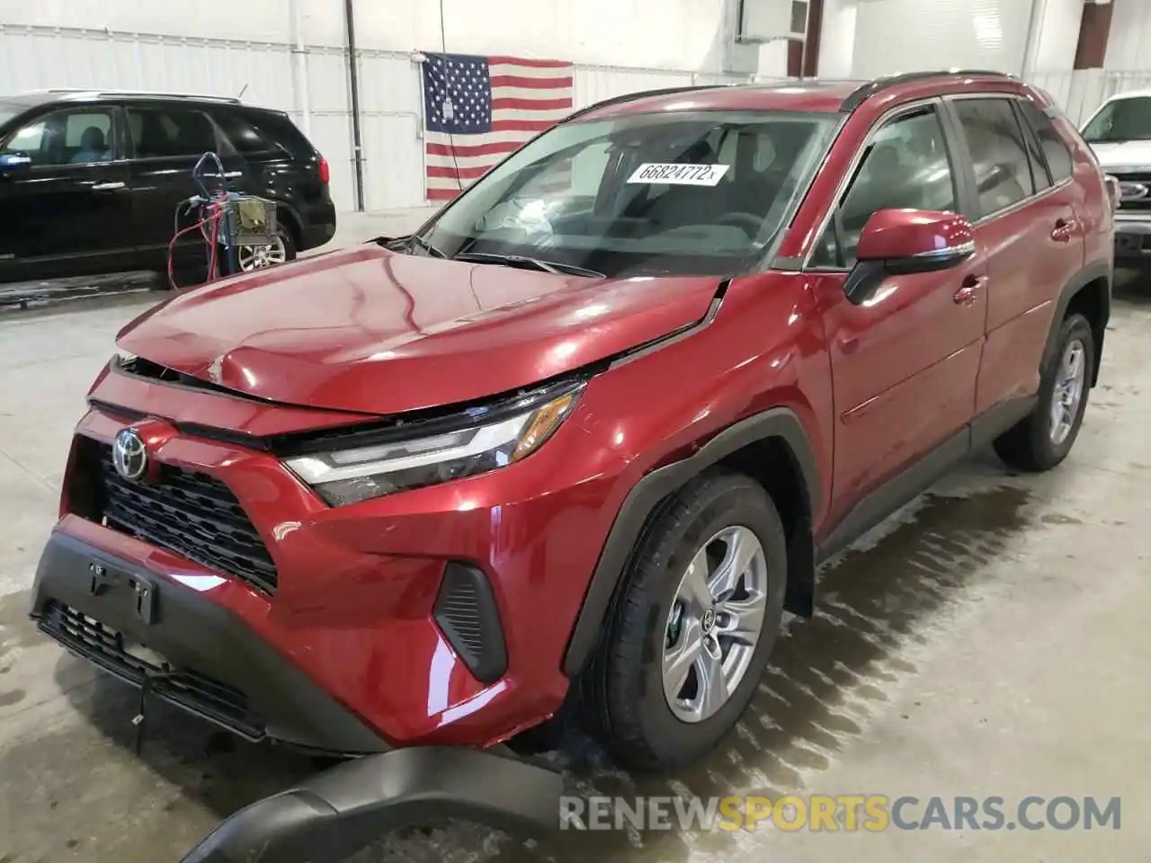 2 Photograph of a damaged car 2T3P1RFV4NW312554 TOYOTA RAV4 2022