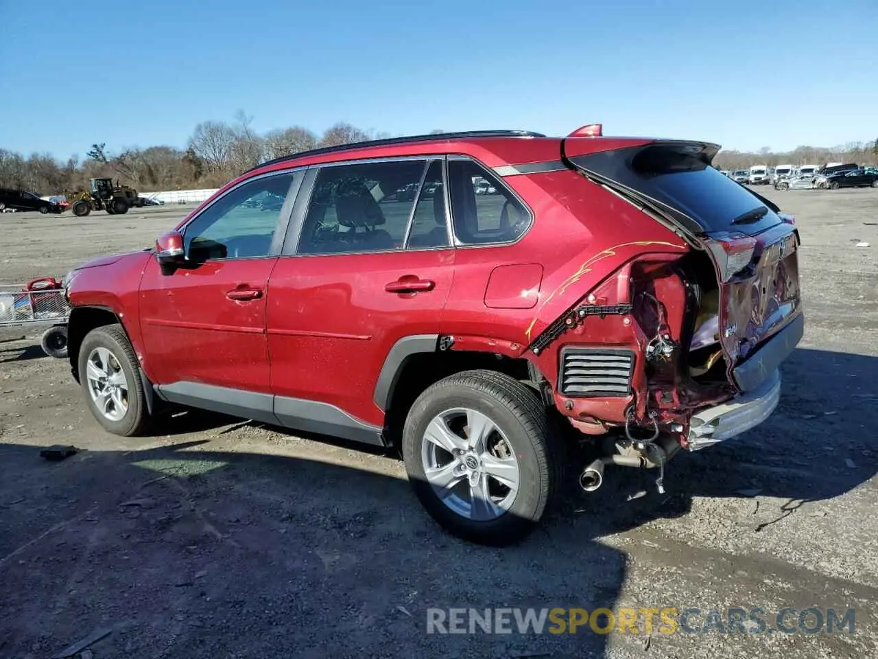 2 Photograph of a damaged car 2T3P1RFV5NW248573 TOYOTA RAV4 2022
