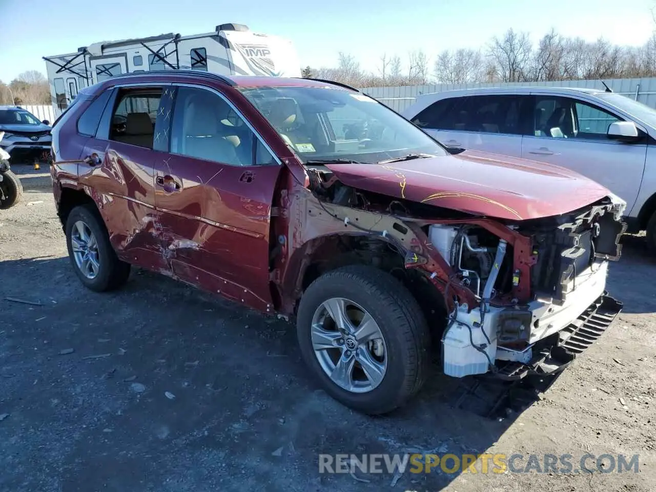 4 Photograph of a damaged car 2T3P1RFV5NW248573 TOYOTA RAV4 2022