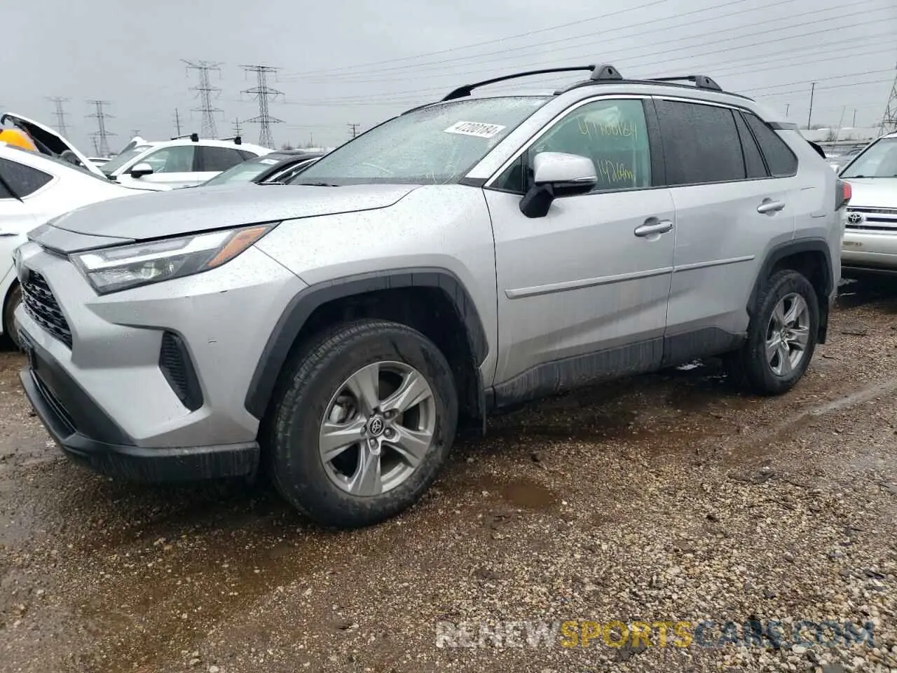 1 Photograph of a damaged car 2T3P1RFV5NW260805 TOYOTA RAV4 2022