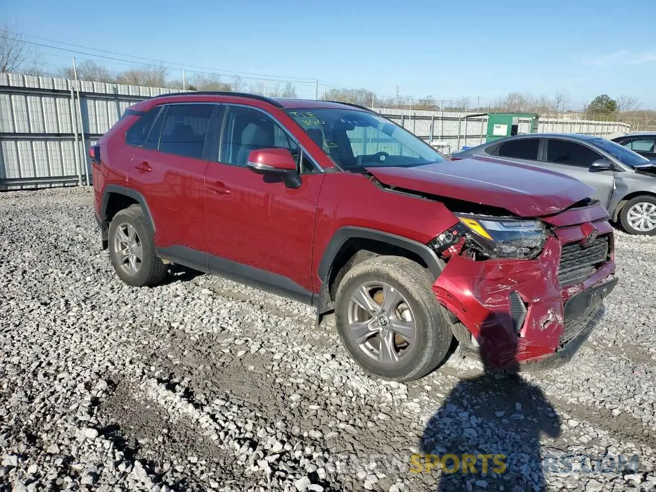 4 Photograph of a damaged car 2T3P1RFV5NW323000 TOYOTA RAV4 2022