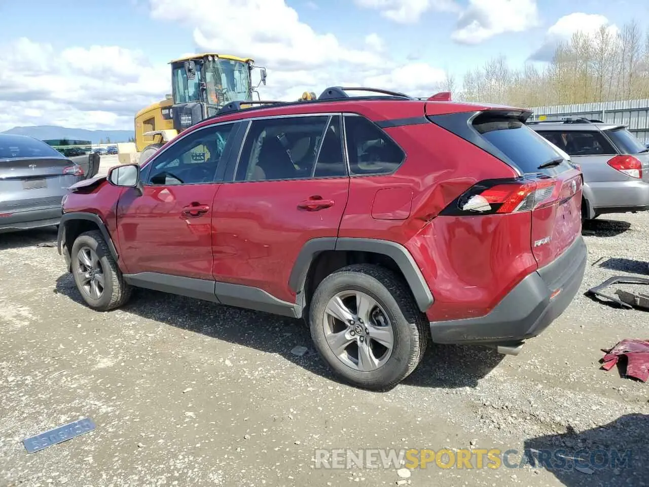 2 Photograph of a damaged car 2T3P1RFV6NW256570 TOYOTA RAV4 2022