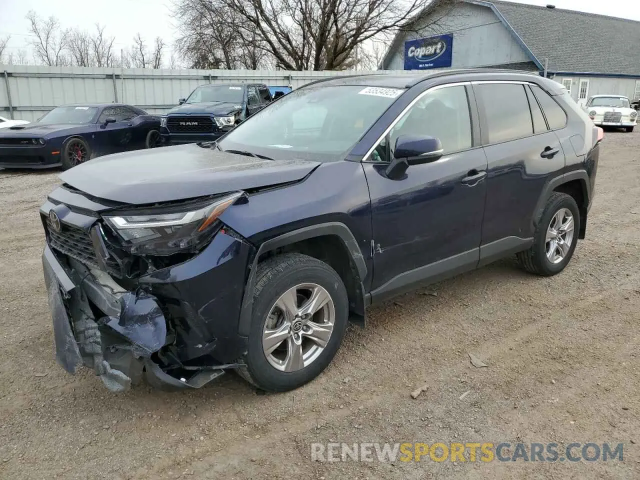 1 Photograph of a damaged car 2T3P1RFV6NW309106 TOYOTA RAV4 2022