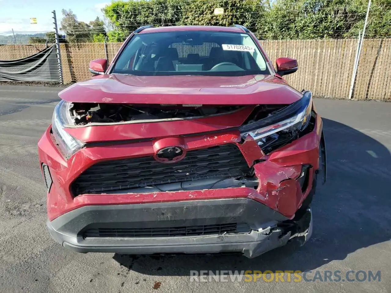 5 Photograph of a damaged car 2T3P1RFV6NW309316 TOYOTA RAV4 2022