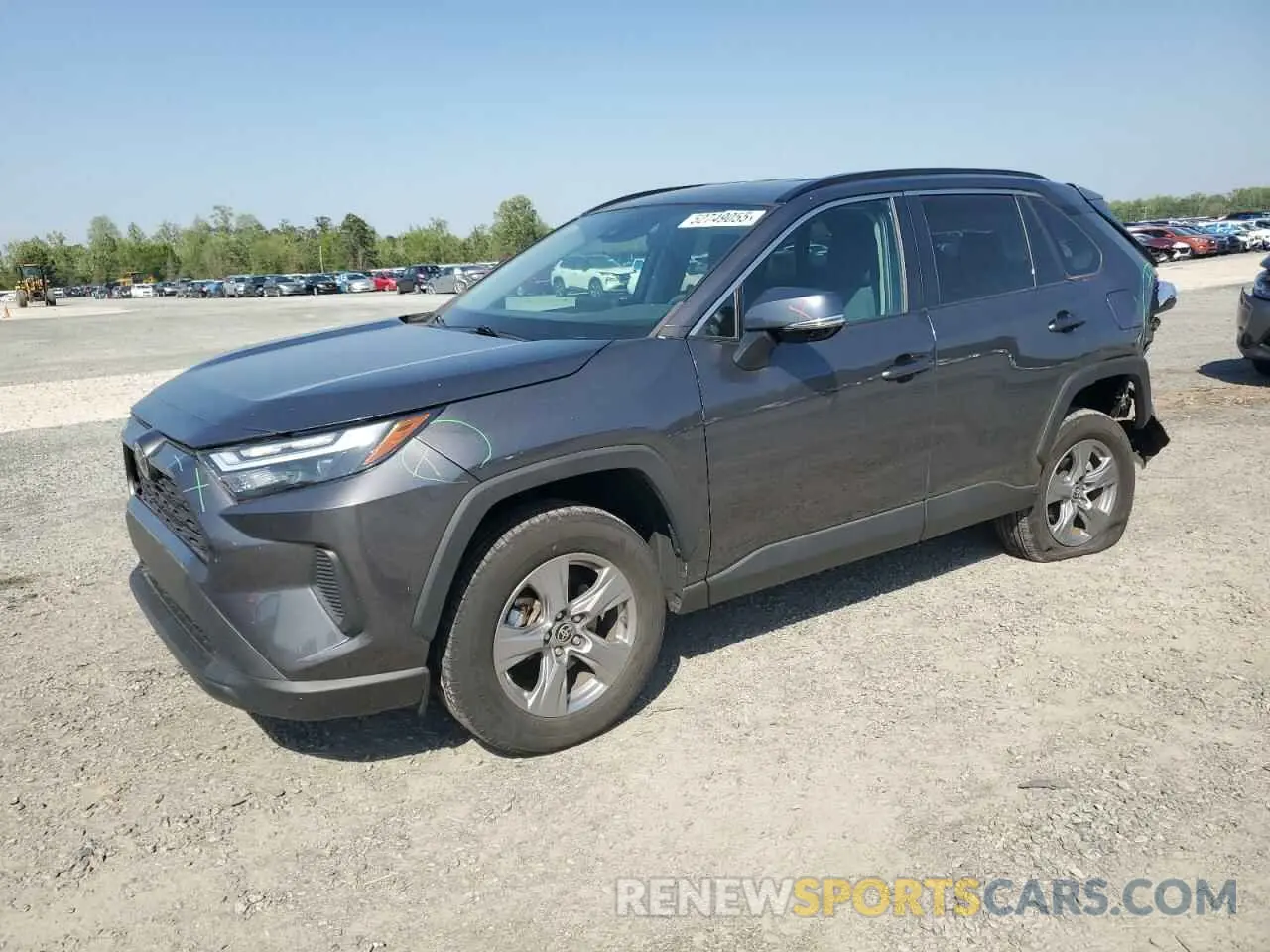 1 Photograph of a damaged car 2T3P1RFV7NC268356 TOYOTA RAV4 2022