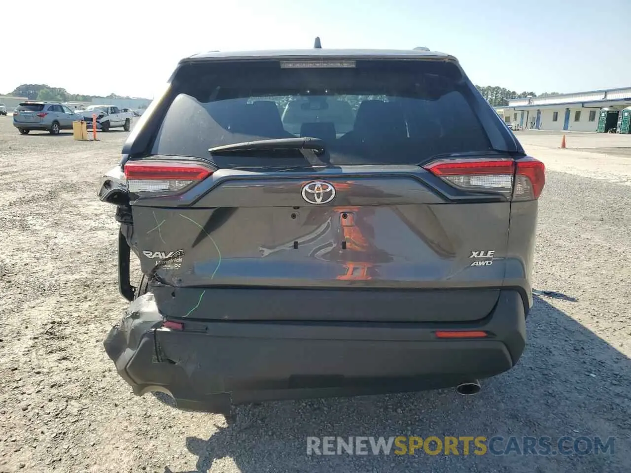 6 Photograph of a damaged car 2T3P1RFV7NC268356 TOYOTA RAV4 2022