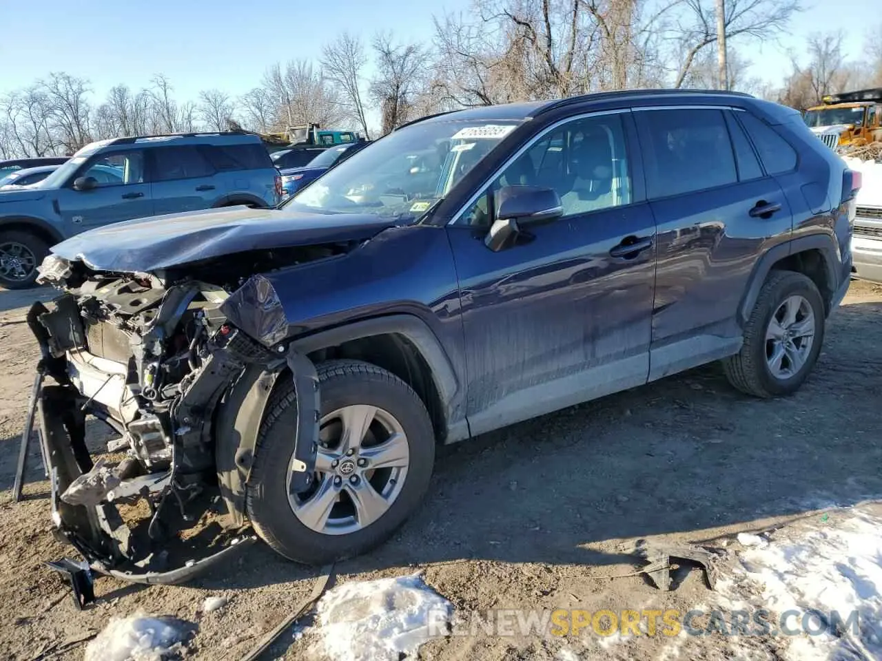 1 Photograph of a damaged car 2T3P1RFV7NW263592 TOYOTA RAV4 2022