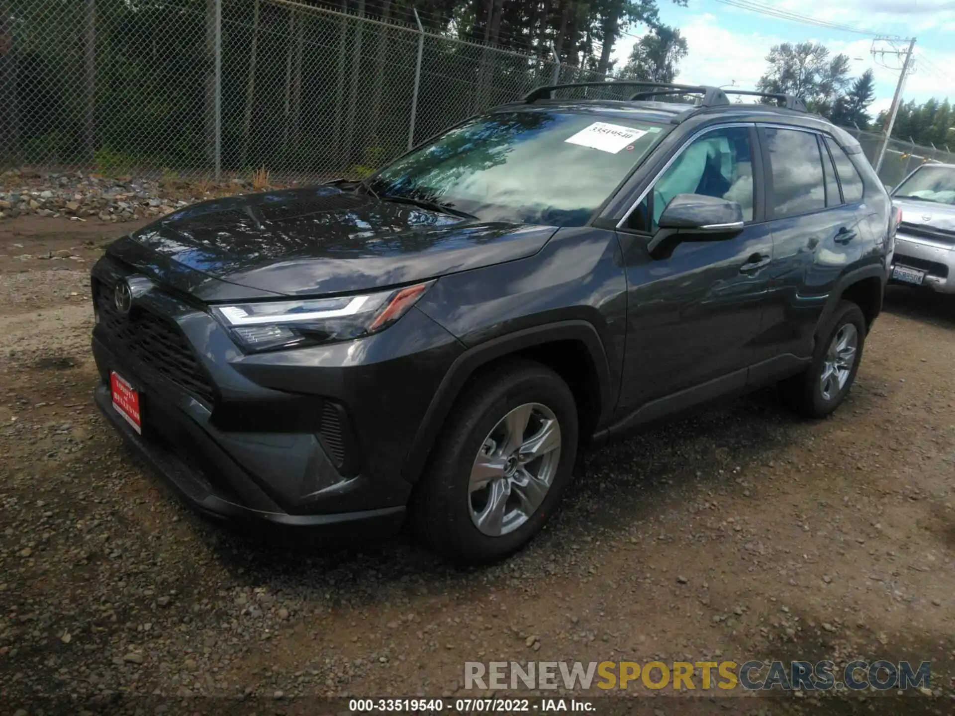 2 Photograph of a damaged car 2T3P1RFV7NW267223 TOYOTA RAV4 2022