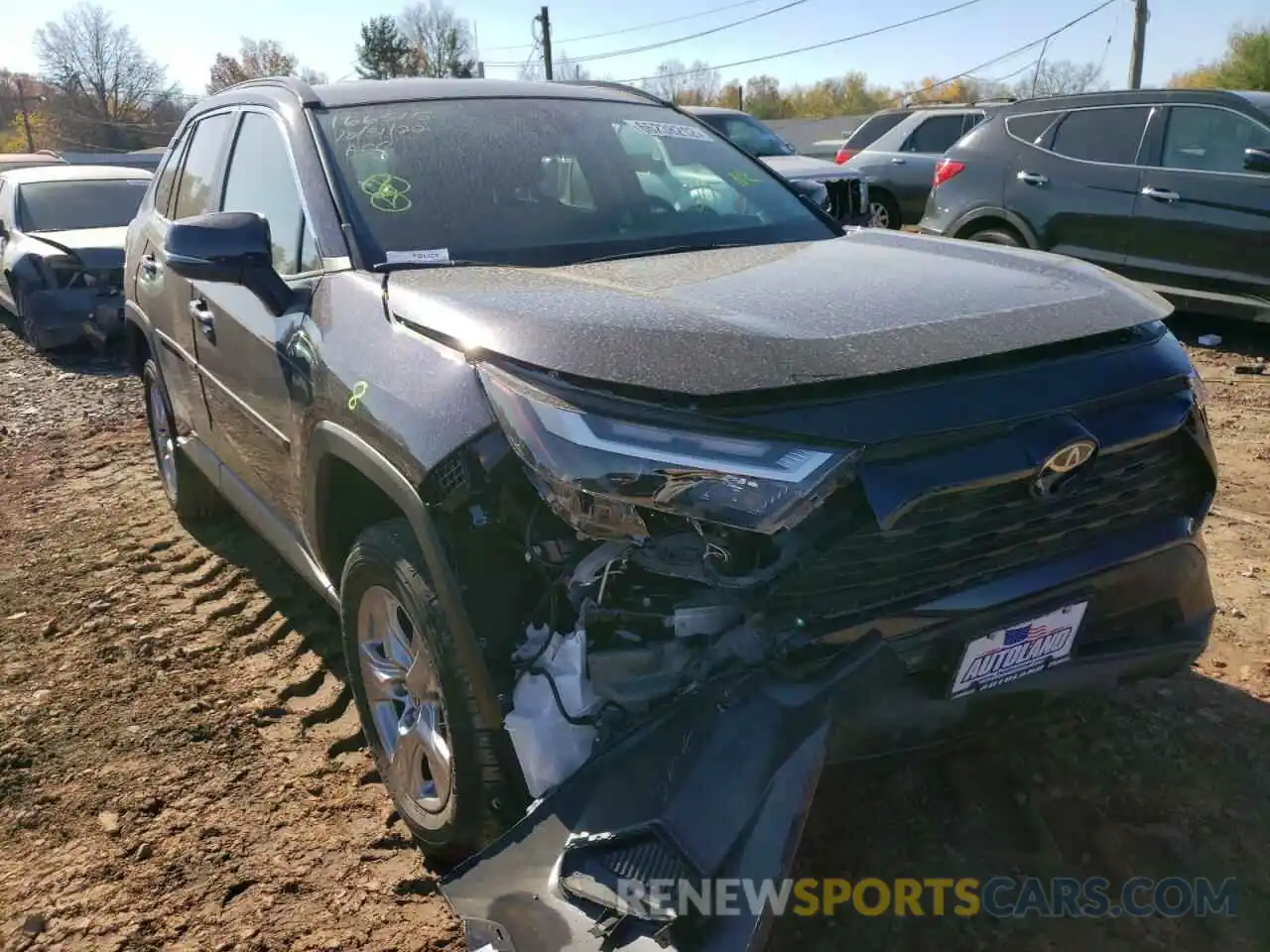 1 Photograph of a damaged car 2T3P1RFV7NW281817 TOYOTA RAV4 2022