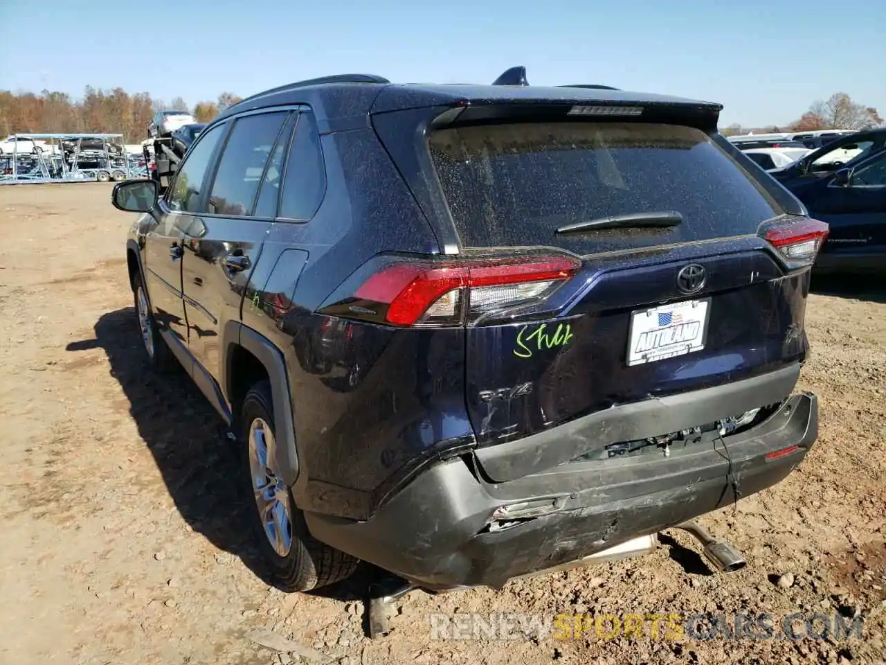 3 Photograph of a damaged car 2T3P1RFV7NW281817 TOYOTA RAV4 2022